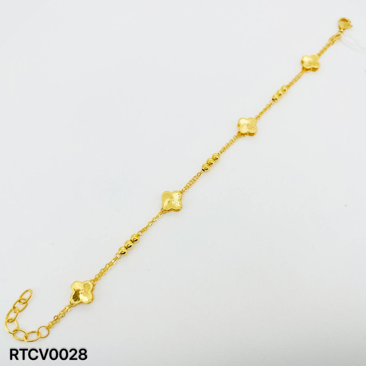 RT CLOVER 四叶草手链
