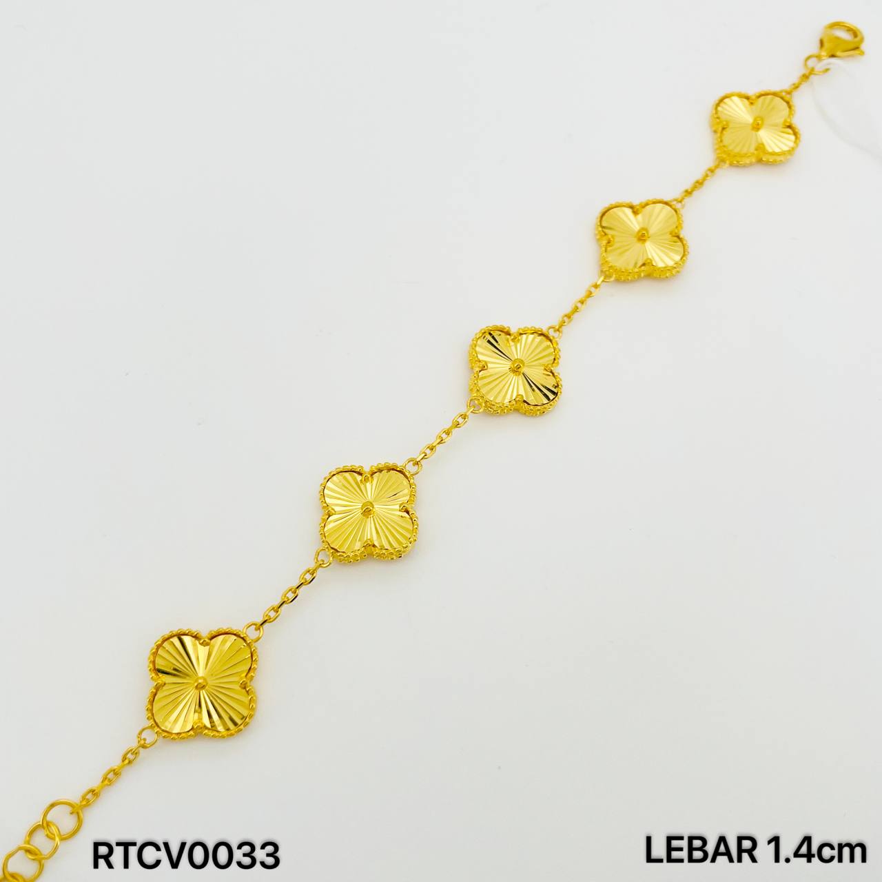 RT CLOVER 四叶草手链