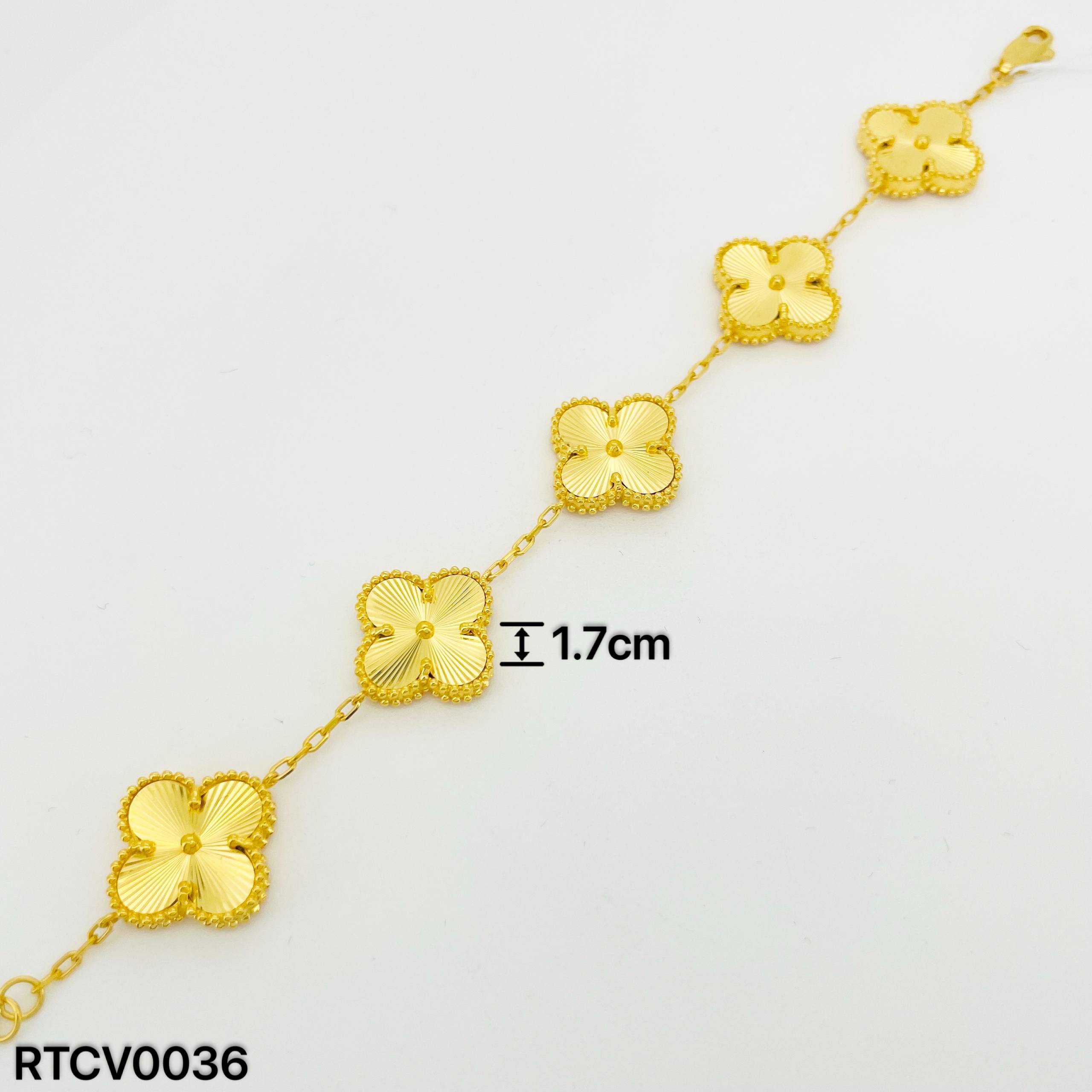 RT CLOVER 四叶草手链