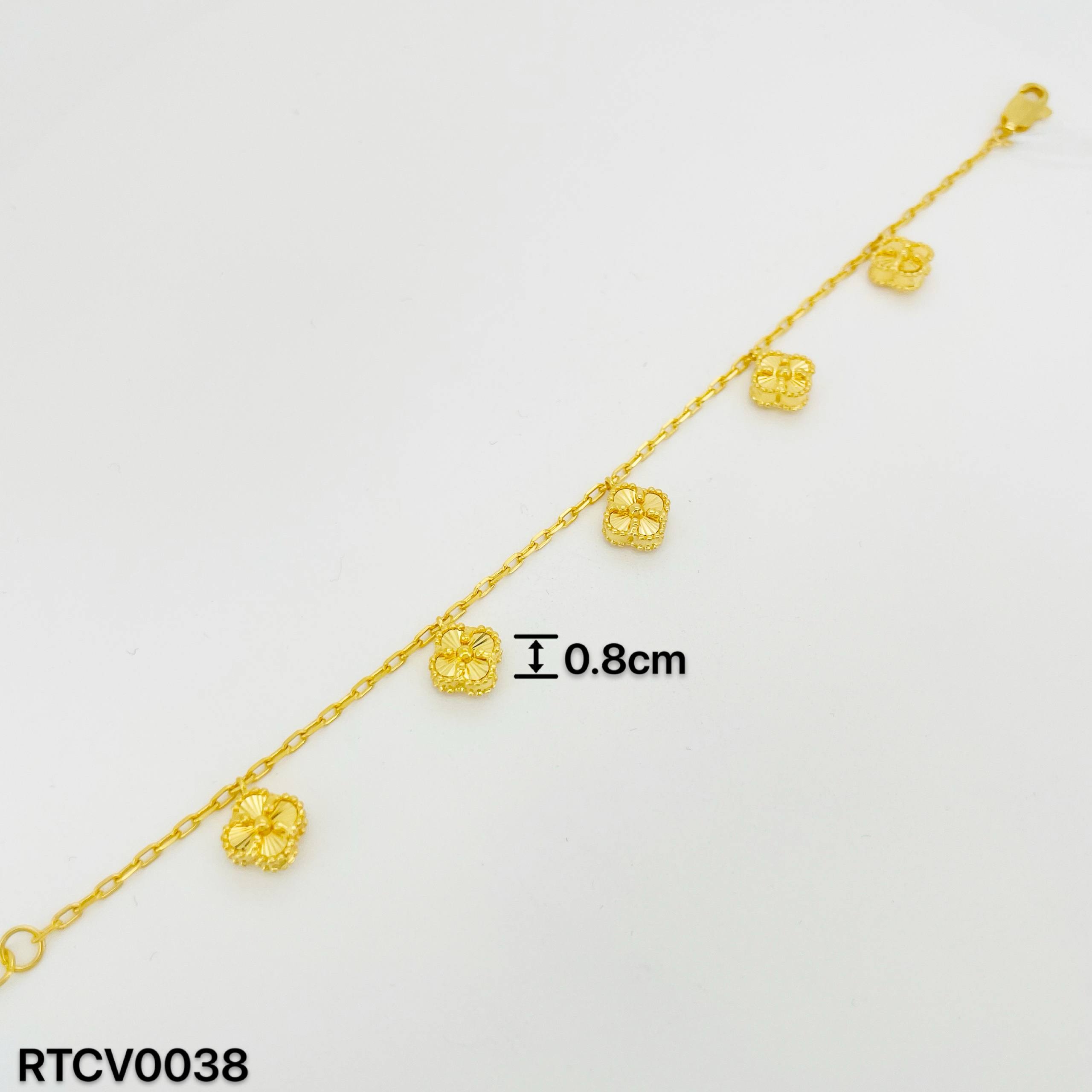 RT CLOVER 四叶草手链