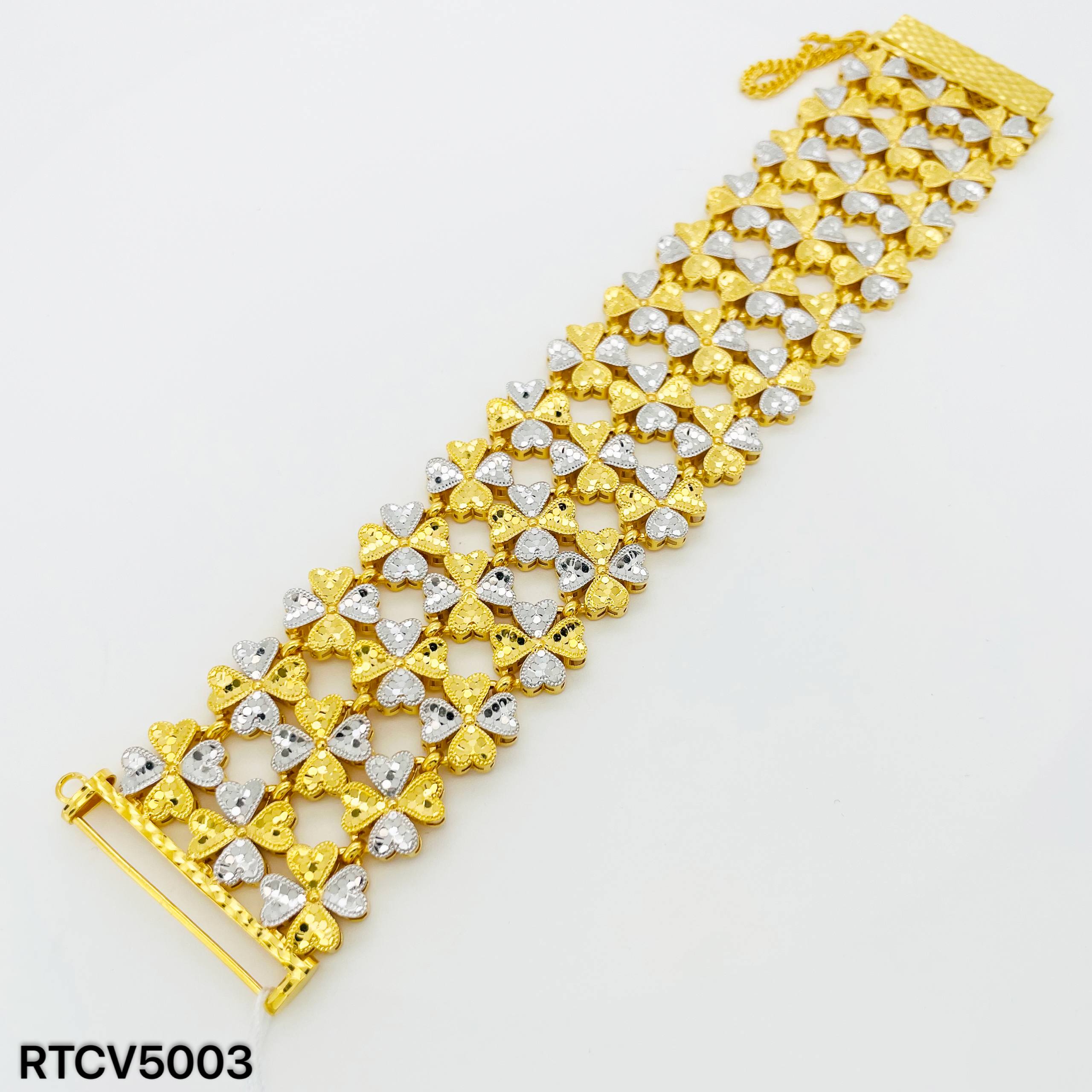 RT CLOVER 3LYR 2C BOX 四叶草手链