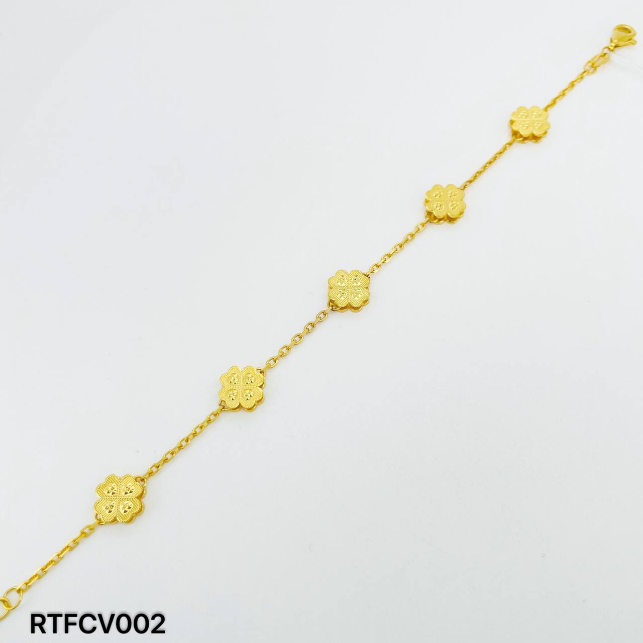RT FESYEN CLOVER 四叶草手链