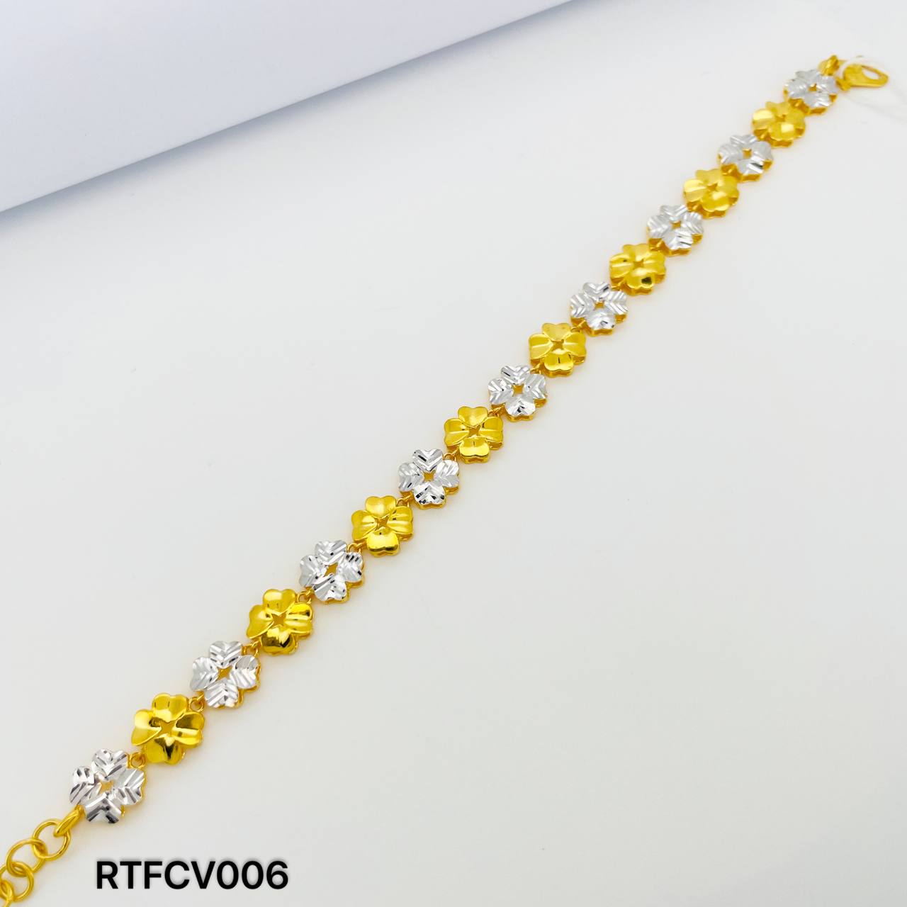 RT FESYEN CLOVER 四叶草手链