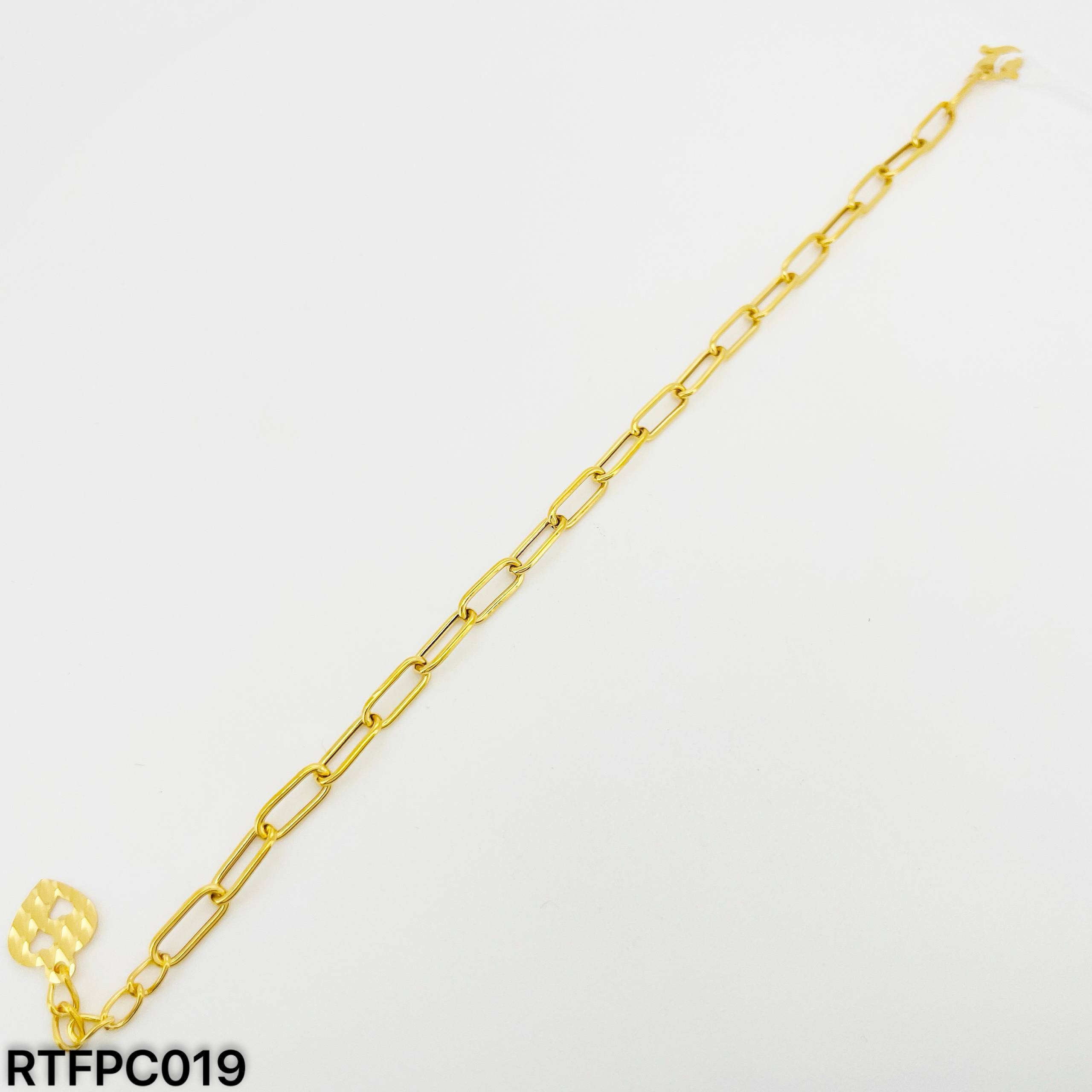 RT FESYEN PAPER CLIP 回纹针手链