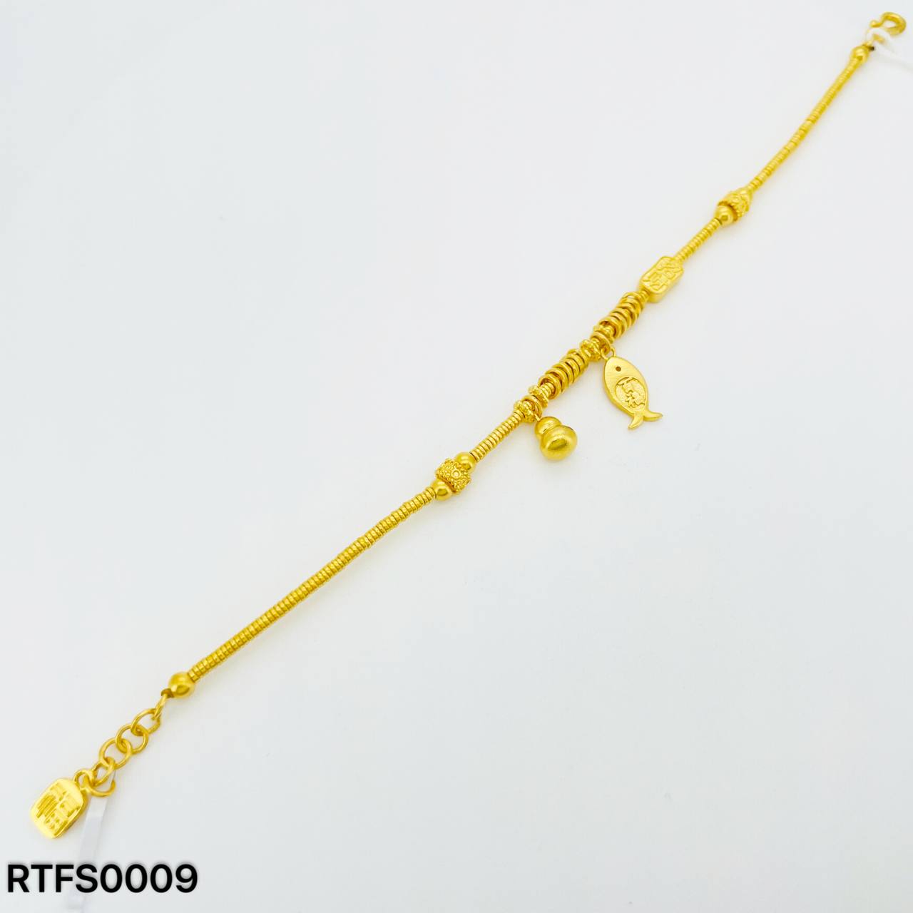 RT FESYEN 足金盘缠手链