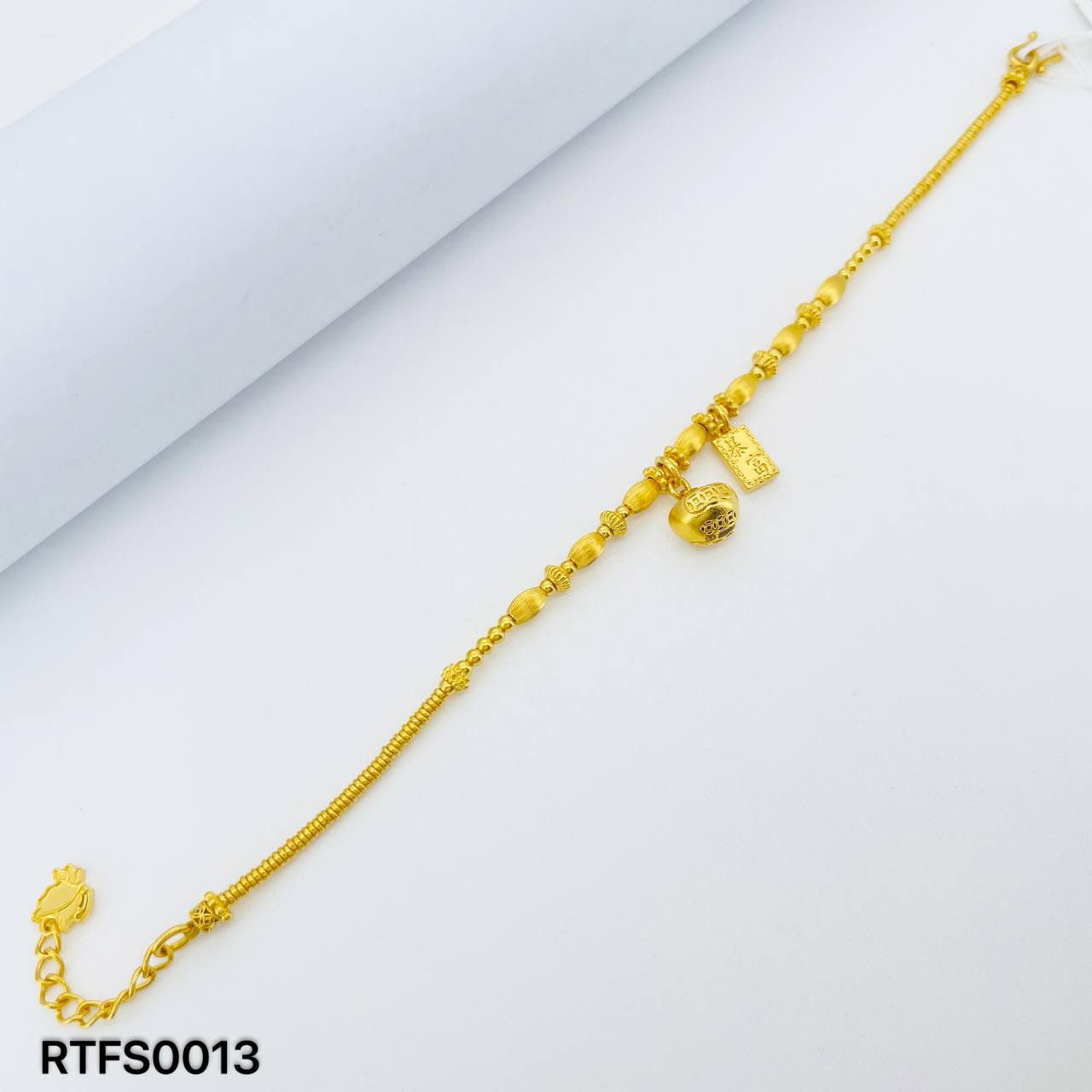 RT FESYEN 足金盘缠手链
