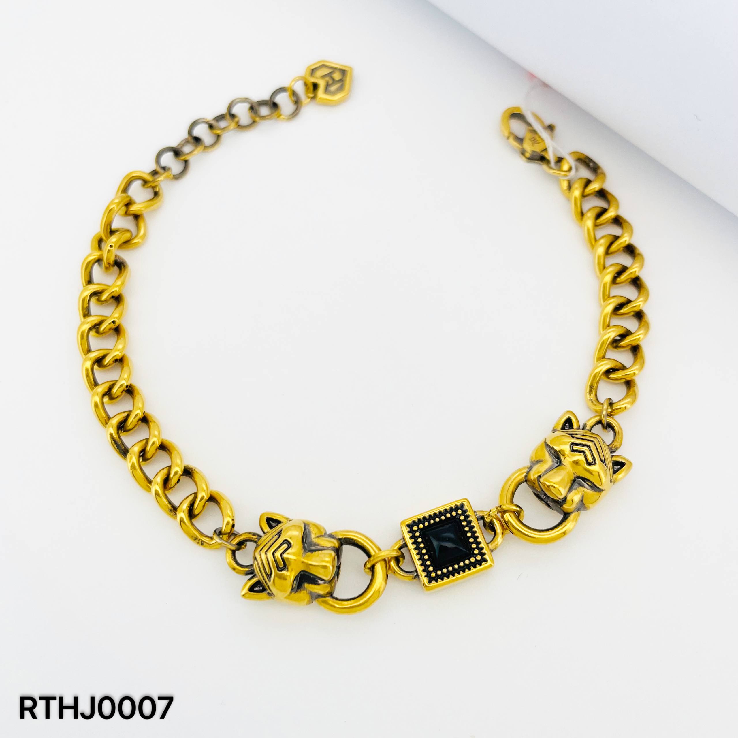 RT FESYEN 黑金手链