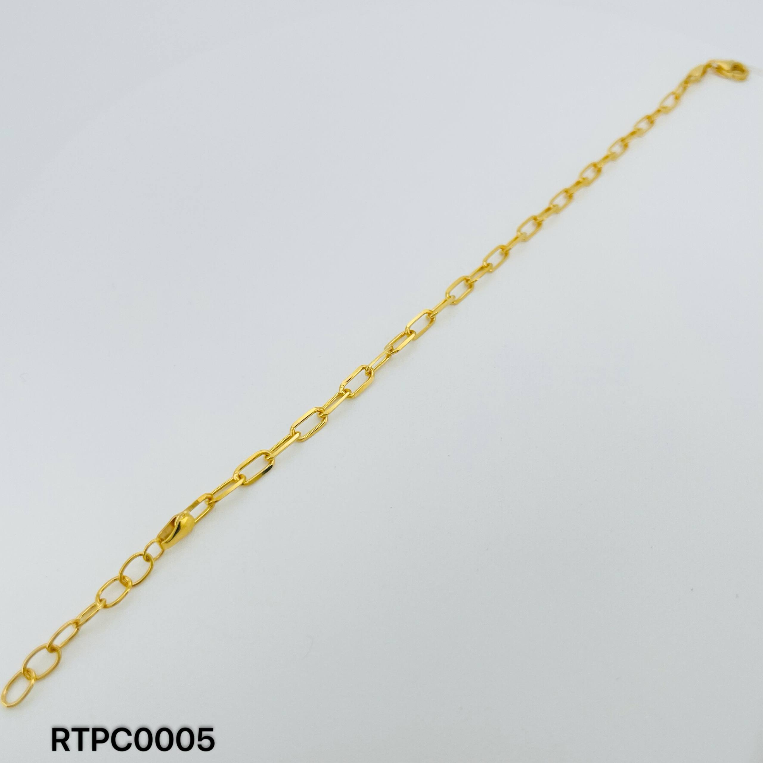 RT PAPER CLIP 回纹针手链