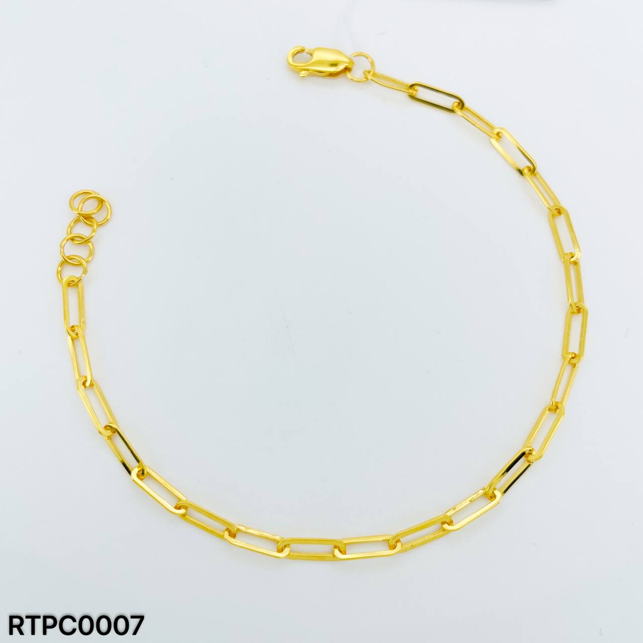 RT PAPER CLIP 回纹针手链