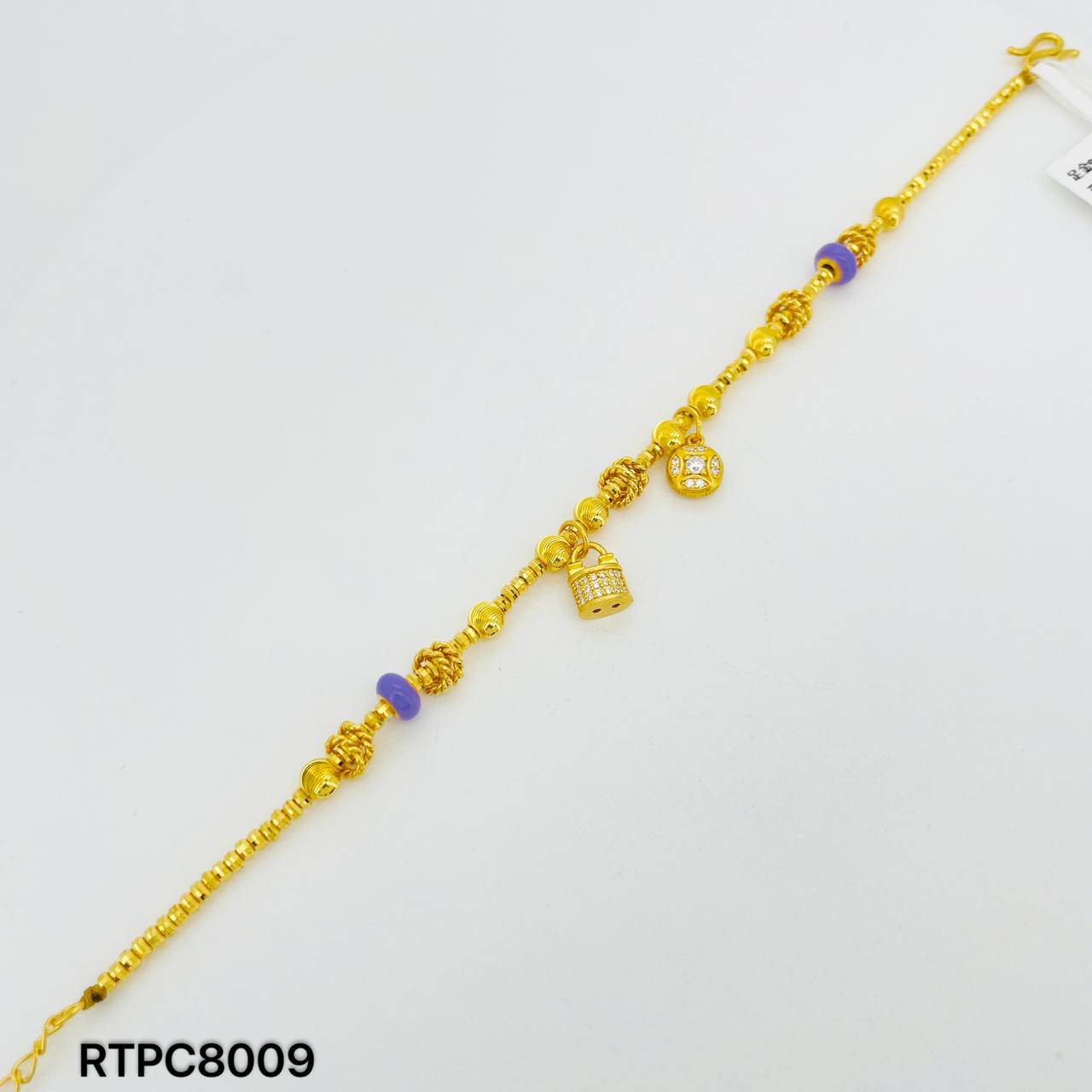 RT GUFA PANCHAN 999 古法盘缠珐琅手链