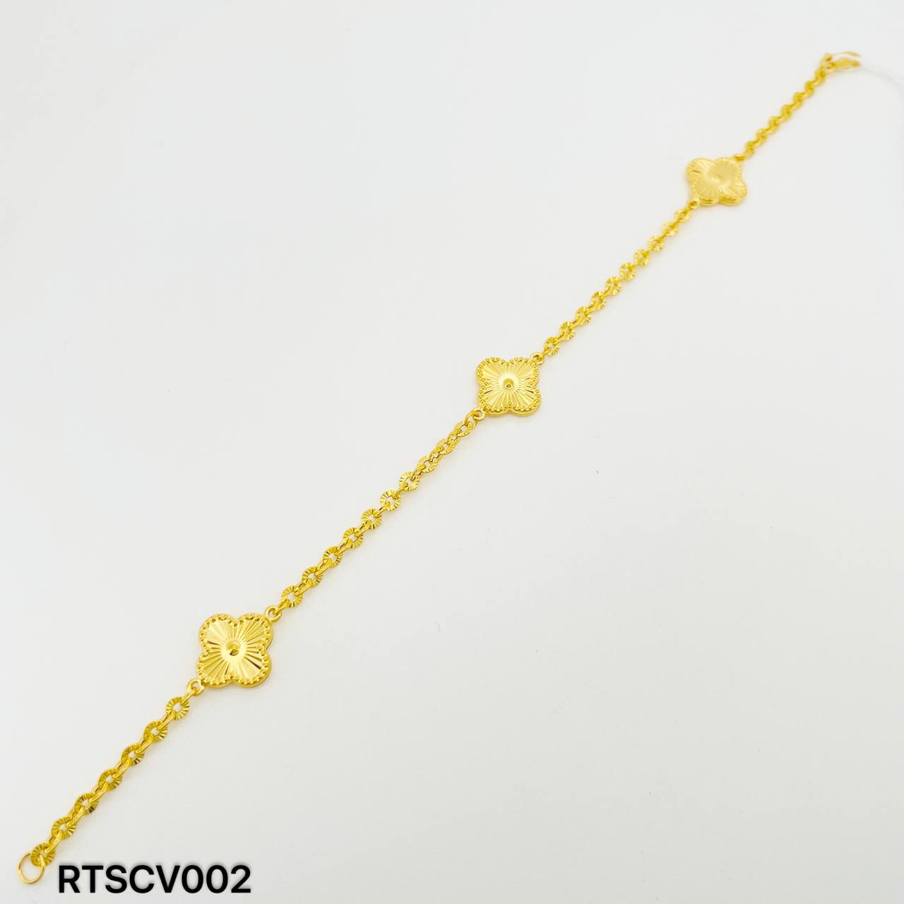 RT SUNFLOWER CLOVER 四叶草太阳花手链