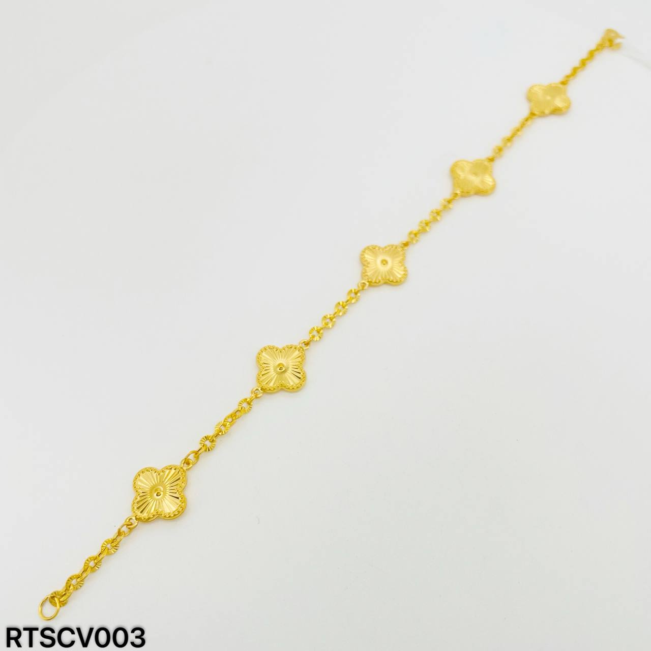 RT SUNFLOWER CLOVER 四叶草太阳花手链