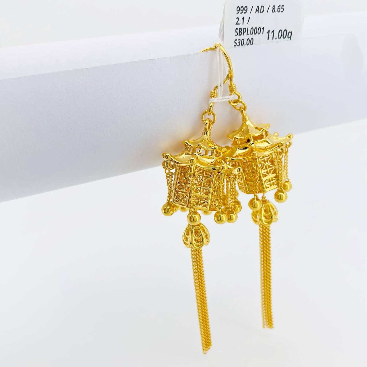 SB PALACE LANTERN 宫灯耳环
