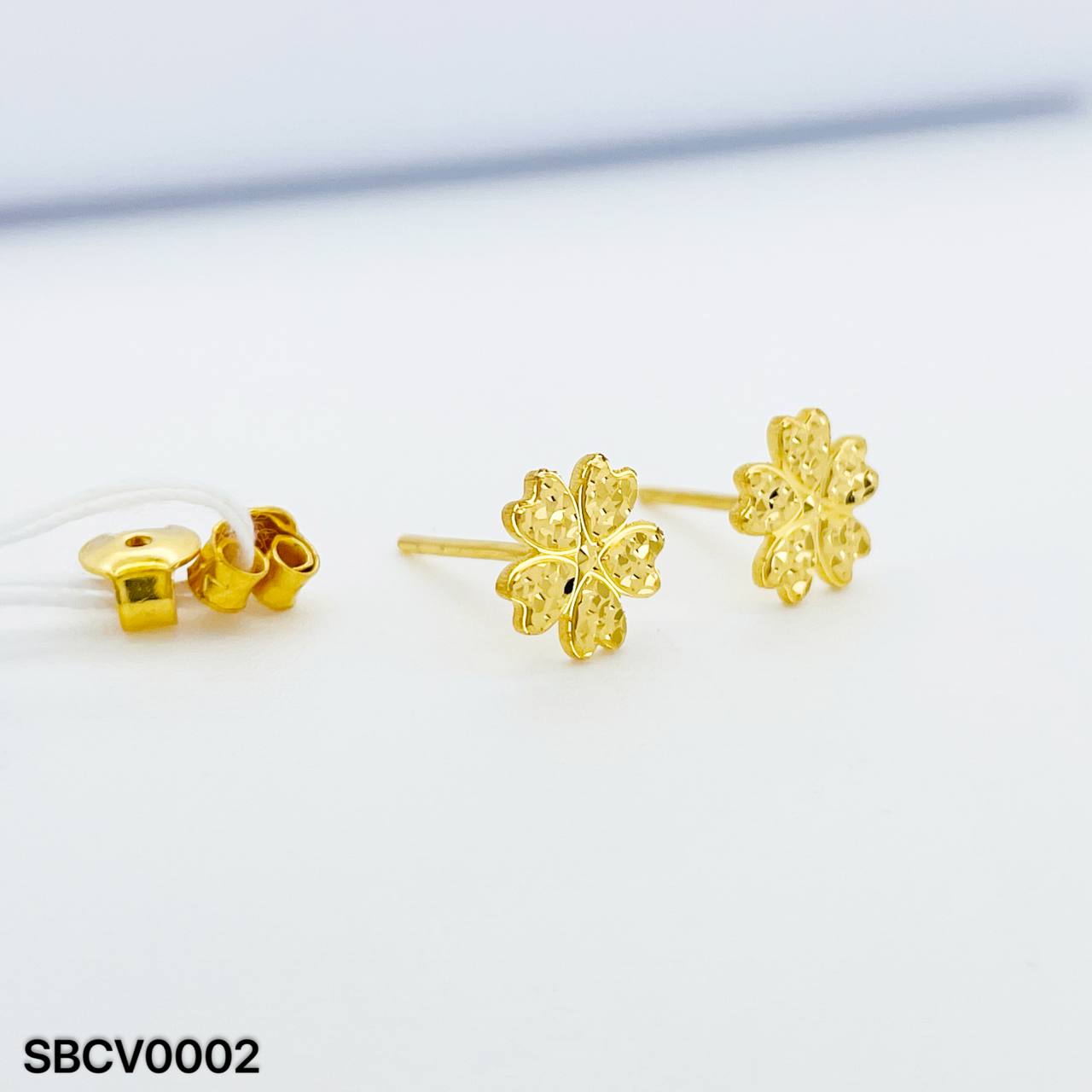 SB CLOVER 碎碎冰四叶草耳环