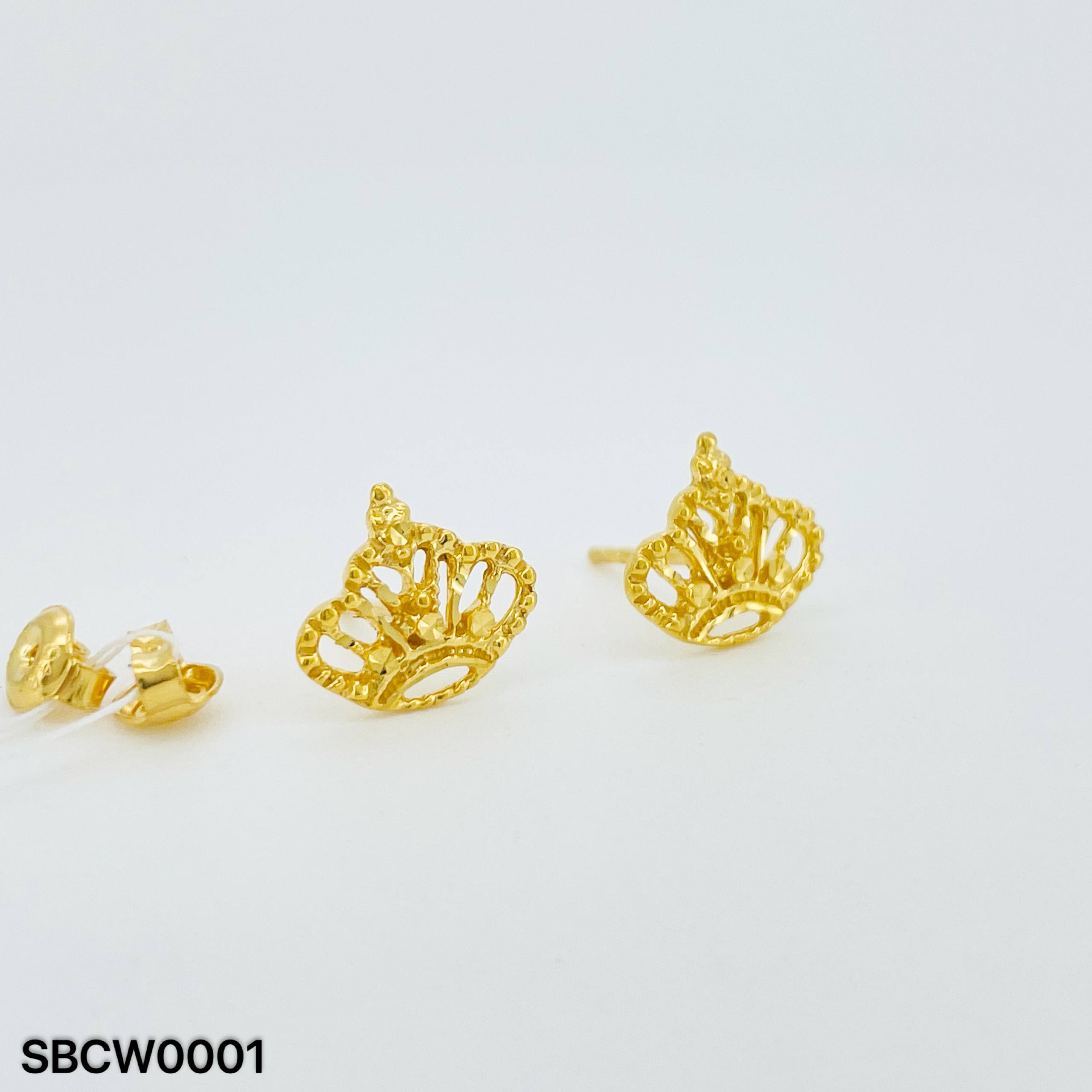SB CROWN 皇冠耳环