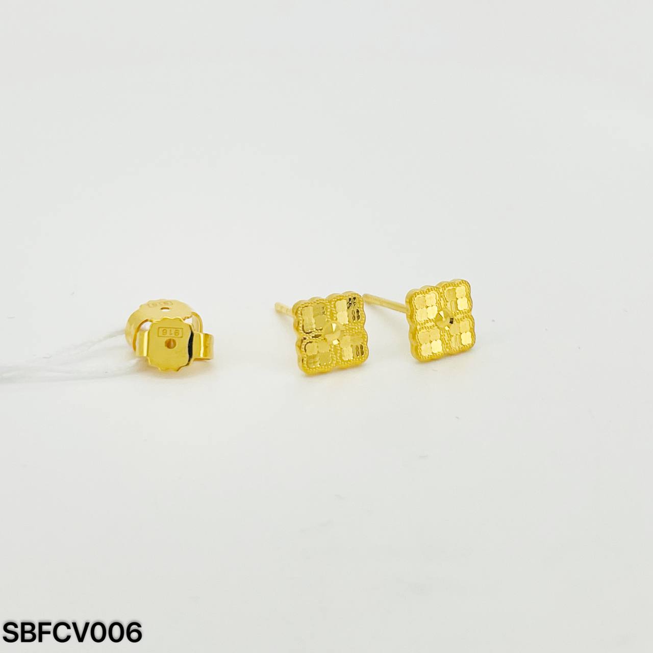 SB FESYEN CLOVER 四叶草耳环