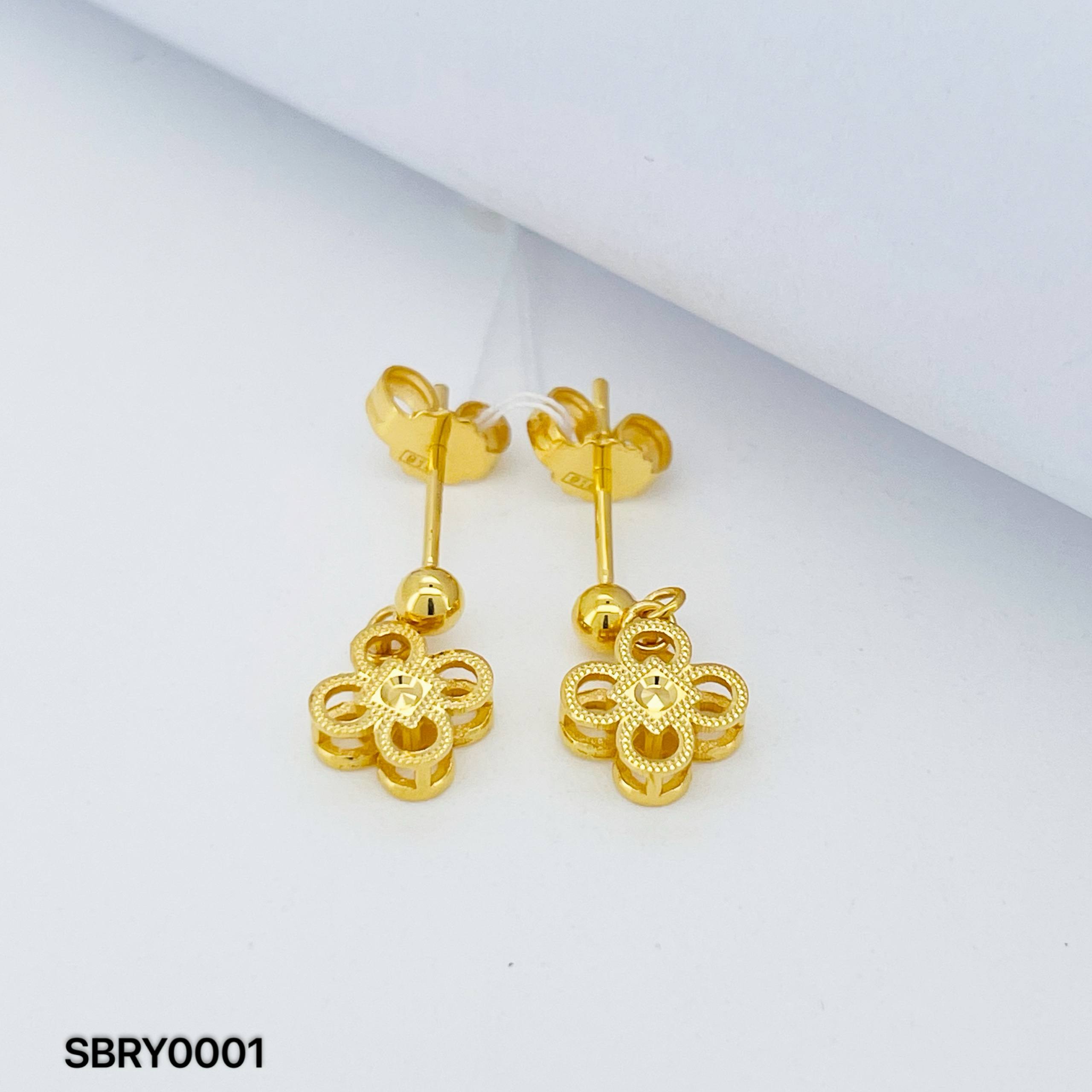 SB RUYI KNOT 如意结耳环