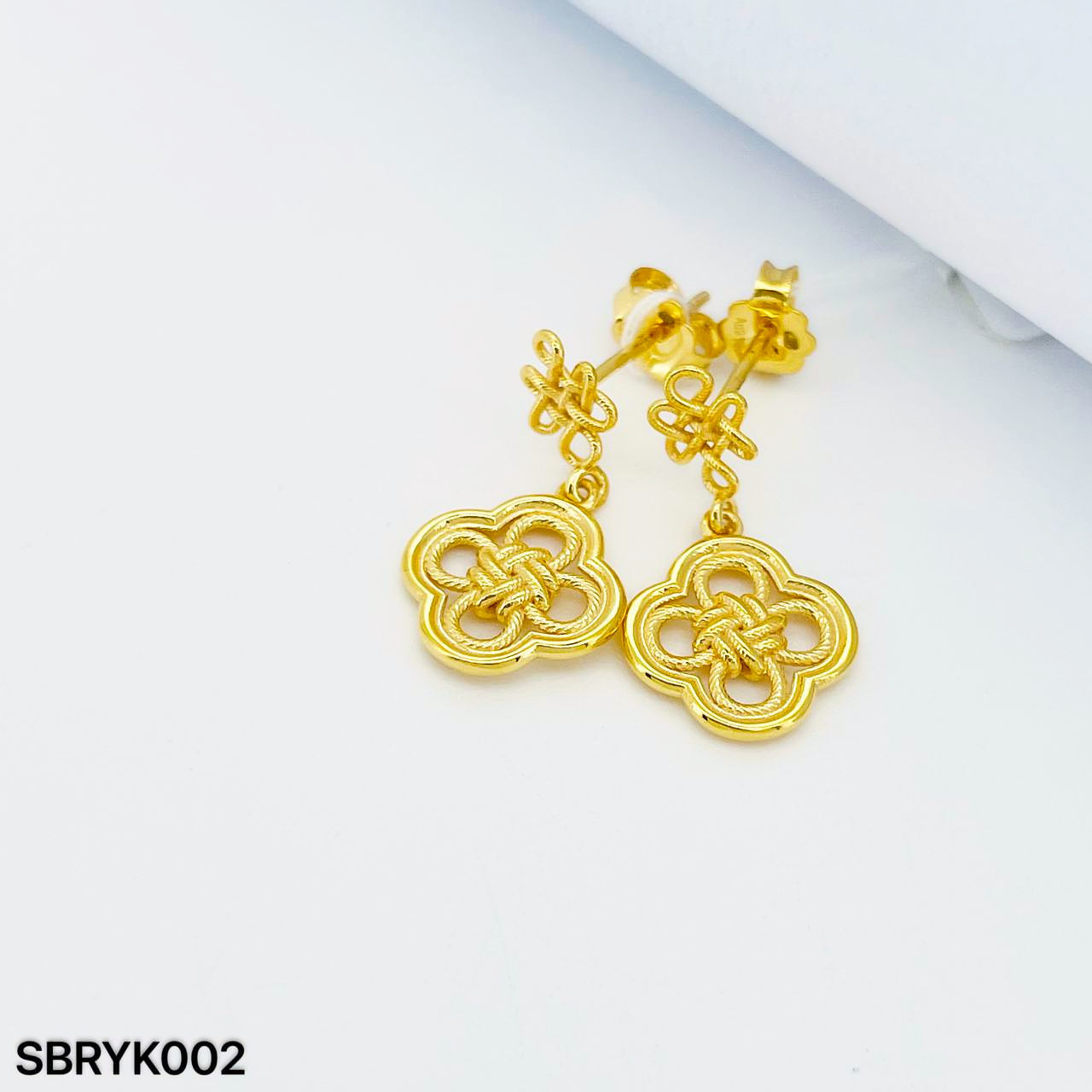 SB RUYI KNOT 如意结耳环