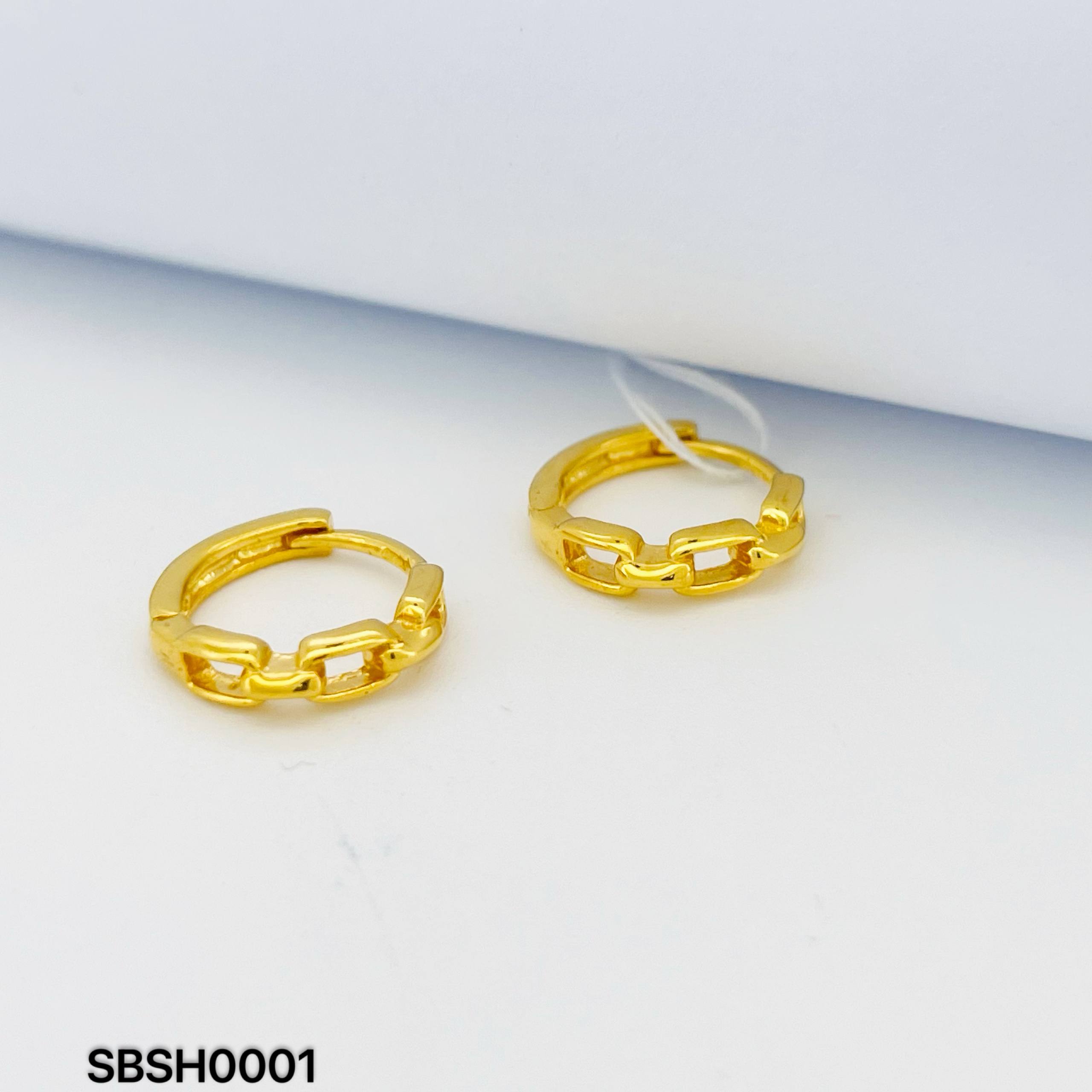 SB SAUH 锁链耳环